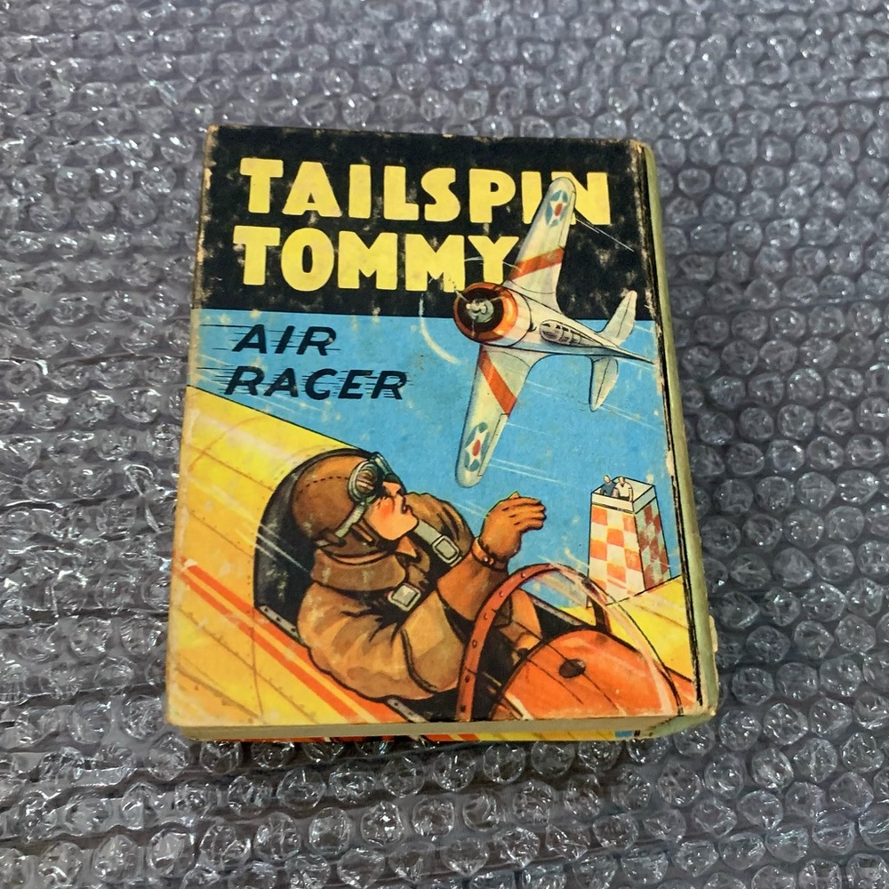 Saalfield 1183 Tailspin Tommy Air Racer Hardcover Book 1940 Vintage Comic Rare
